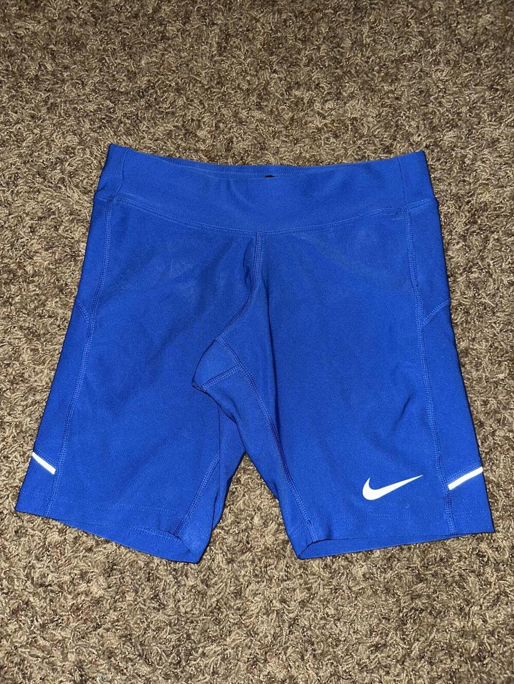 Nike Power Race Day Half Tight Blue 6.5" Compression